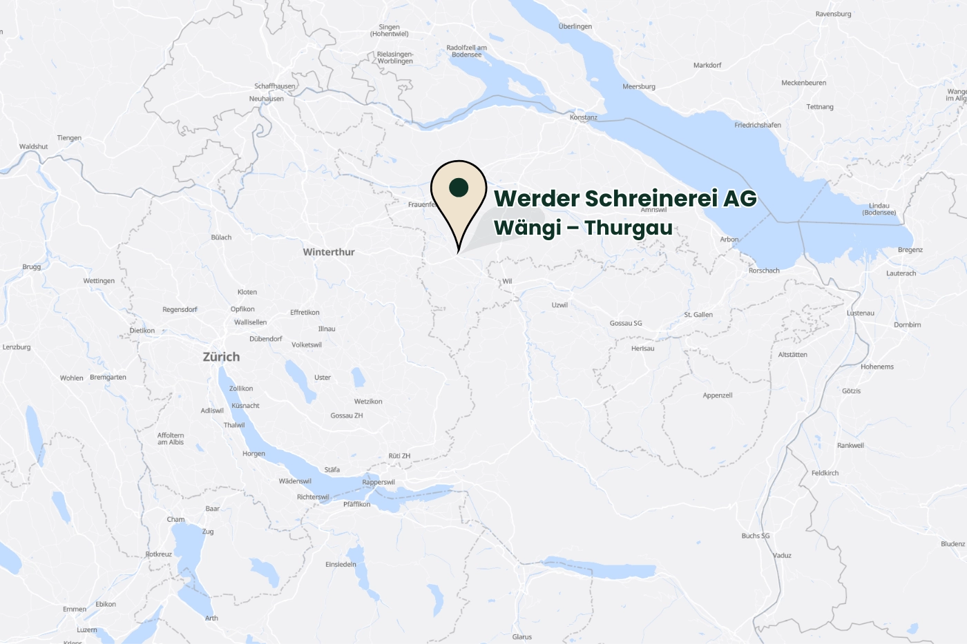 Werder-Schreinerei-AG-Standort-Waengi-TG